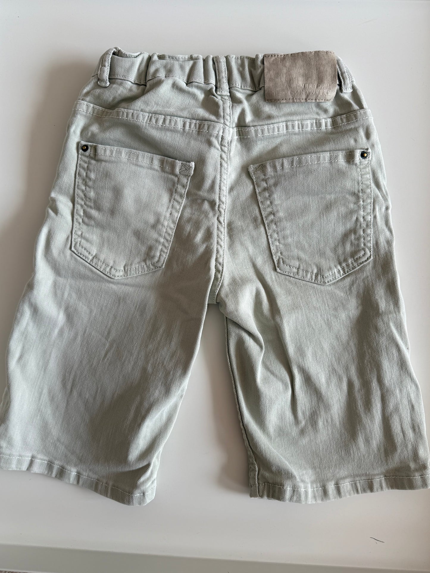 ZARA Jeans Shorts mintgrün 134