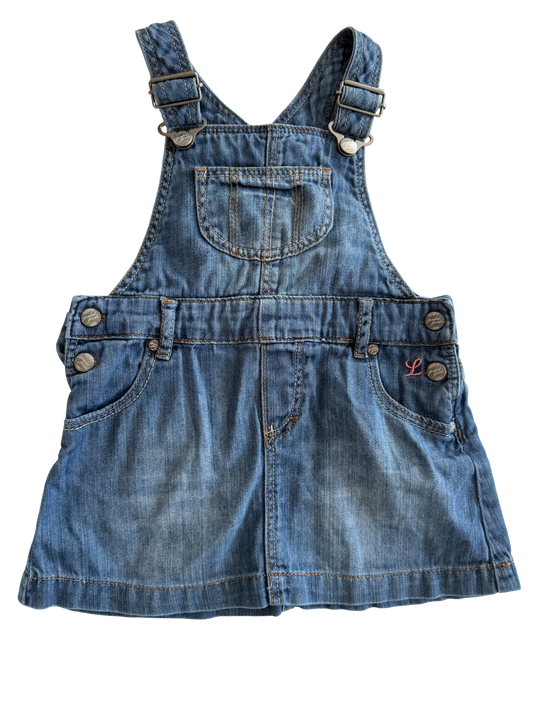 H&M Latzrock Jeans 80