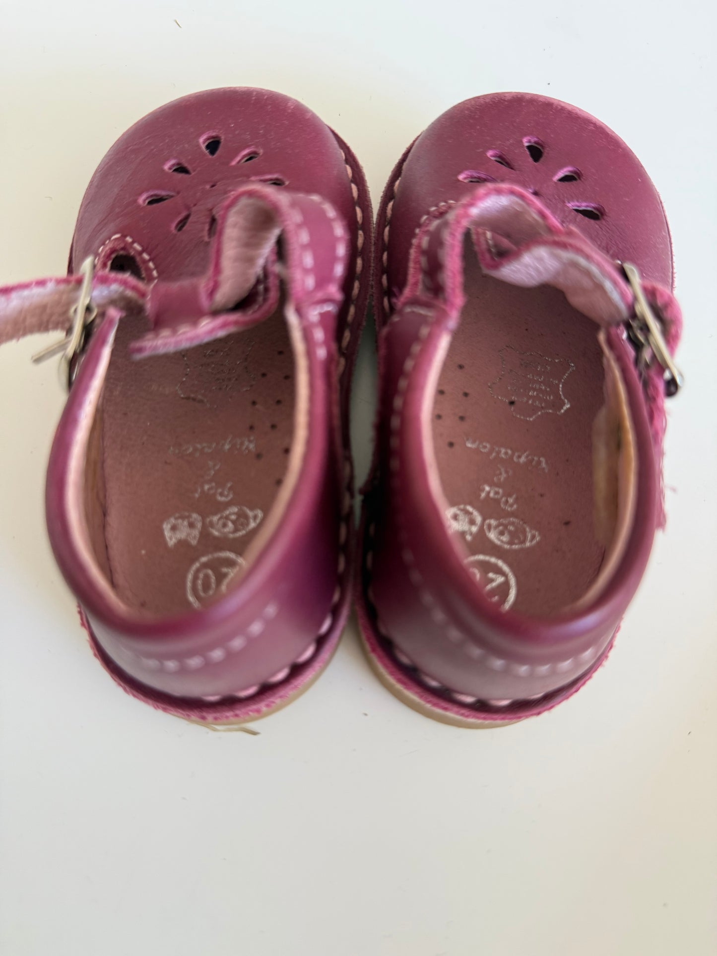 PAT ET RIPATON Schuhe burgunderrot 20