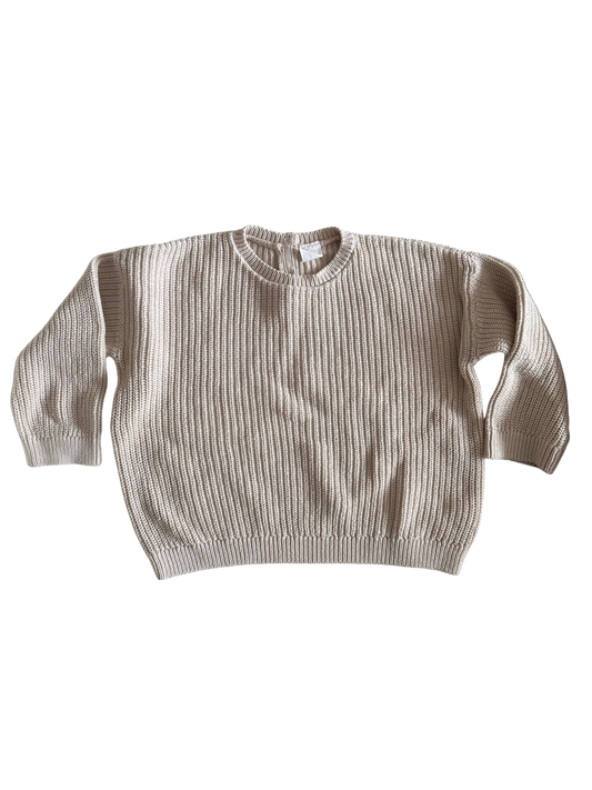H&M Pullover Strick beige 98
