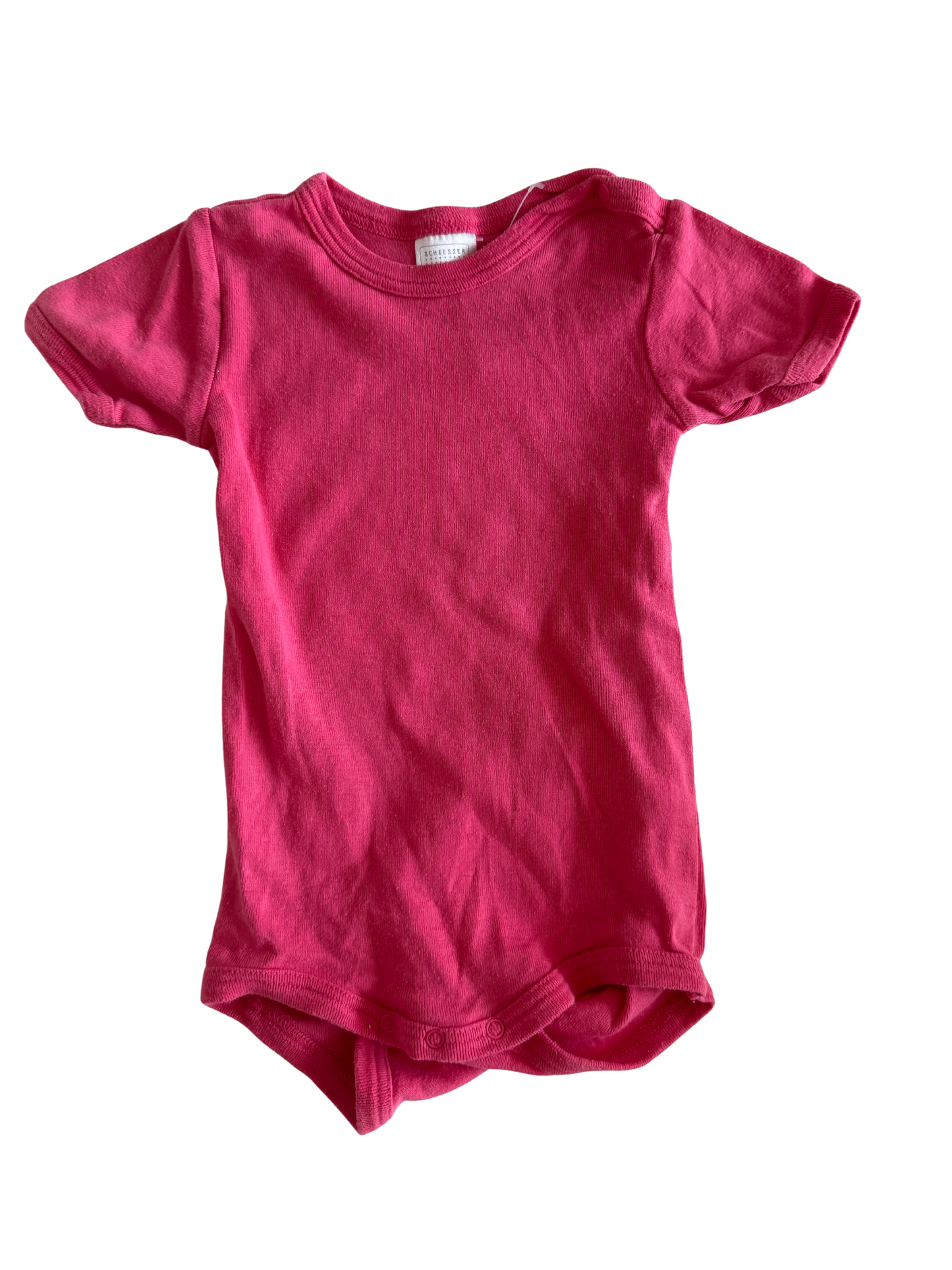 SCHIESSER Body kurzarm Knack-Po pink 62