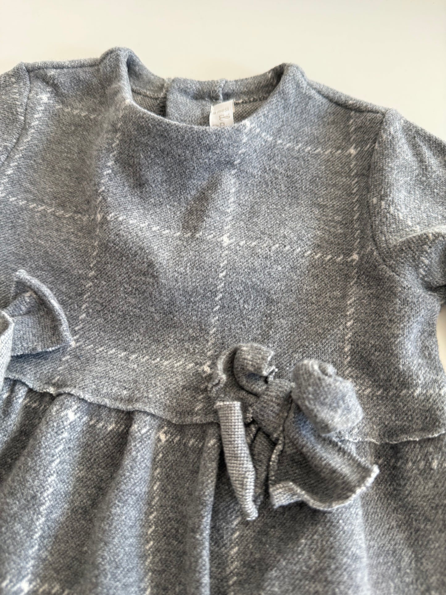 IL GUFO Kleid grau 74