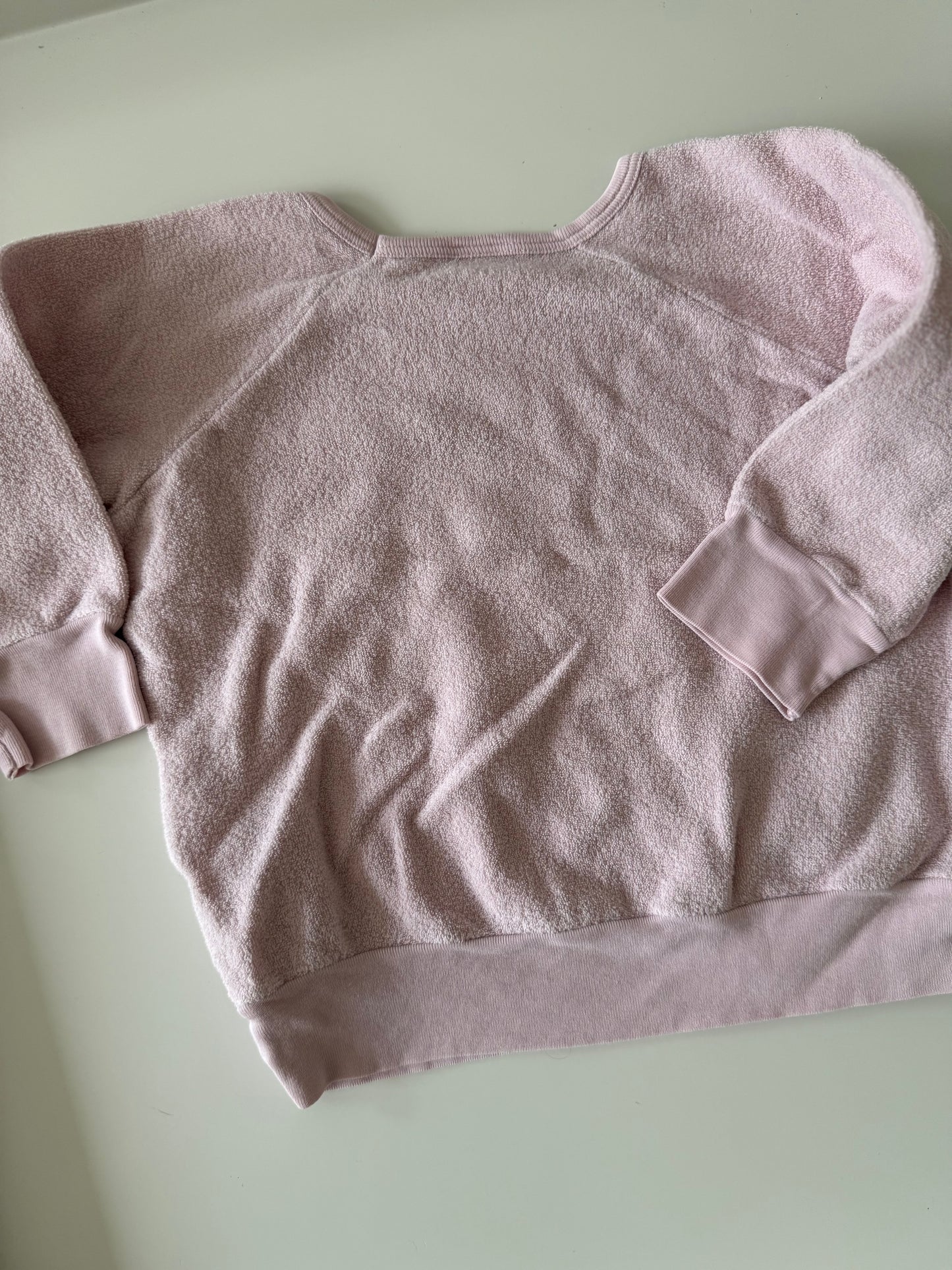 PETIT BATEAU Sweatshirt Frottee rosa 92/98