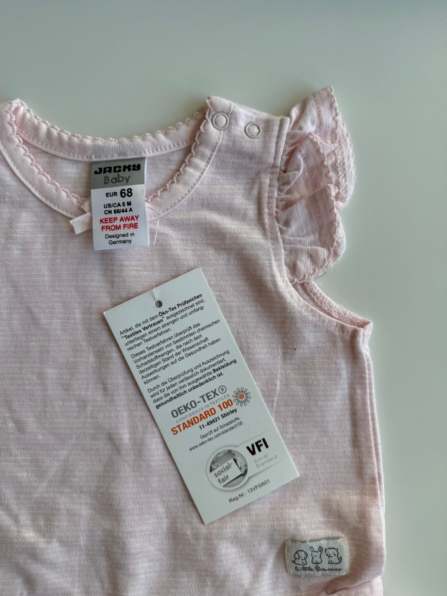 JACKY BABY Kleid rosa 68