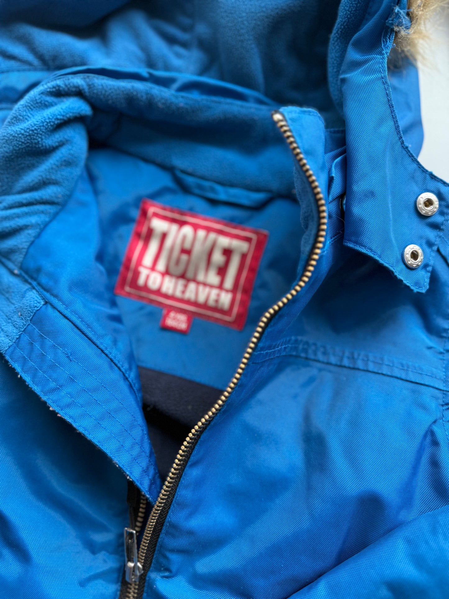 TICKET TO HEAVEN Skijacke Jungen blau 104