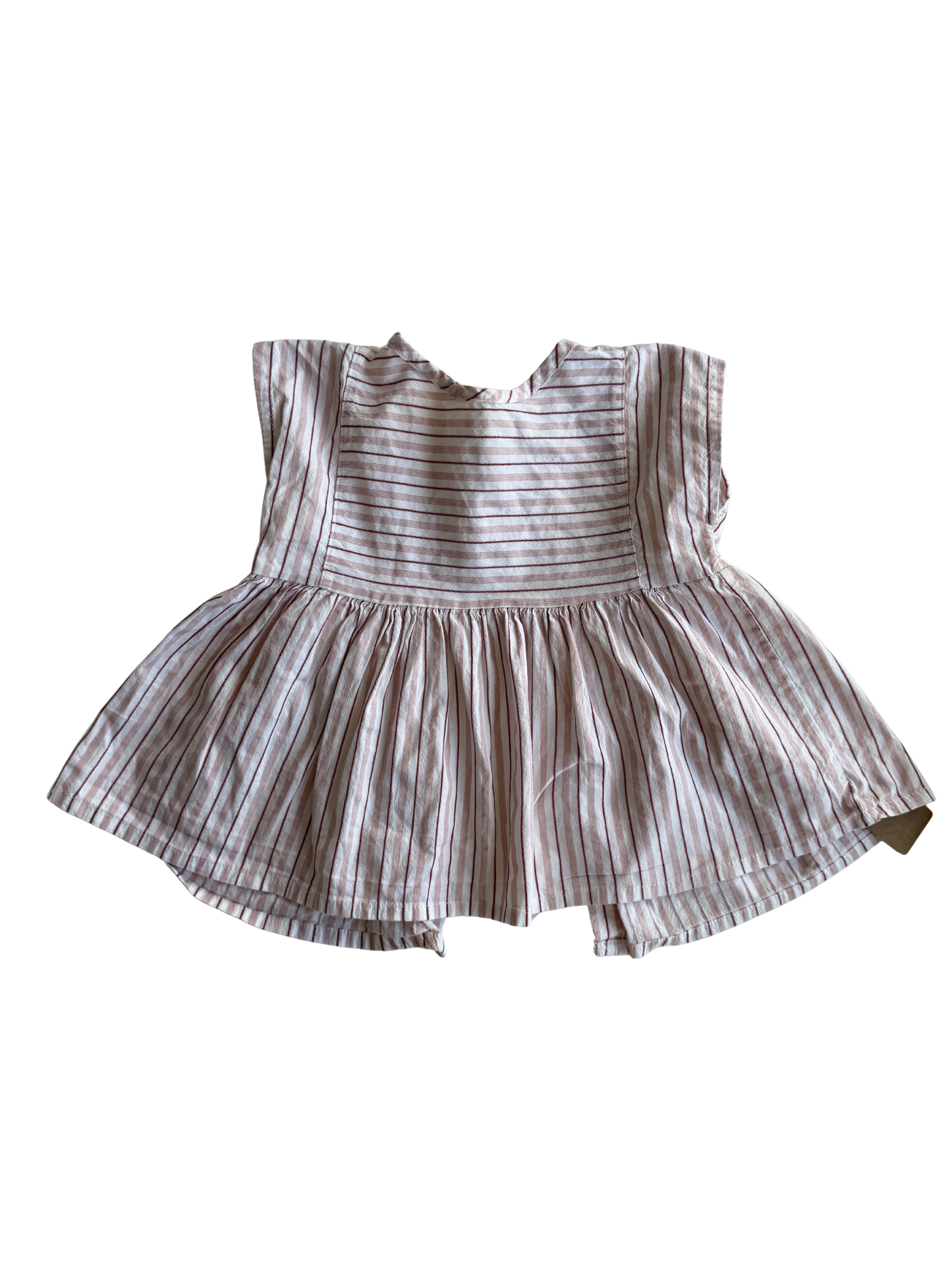 1+ in the family Kleid Tunika Leinen apricot weiß 80