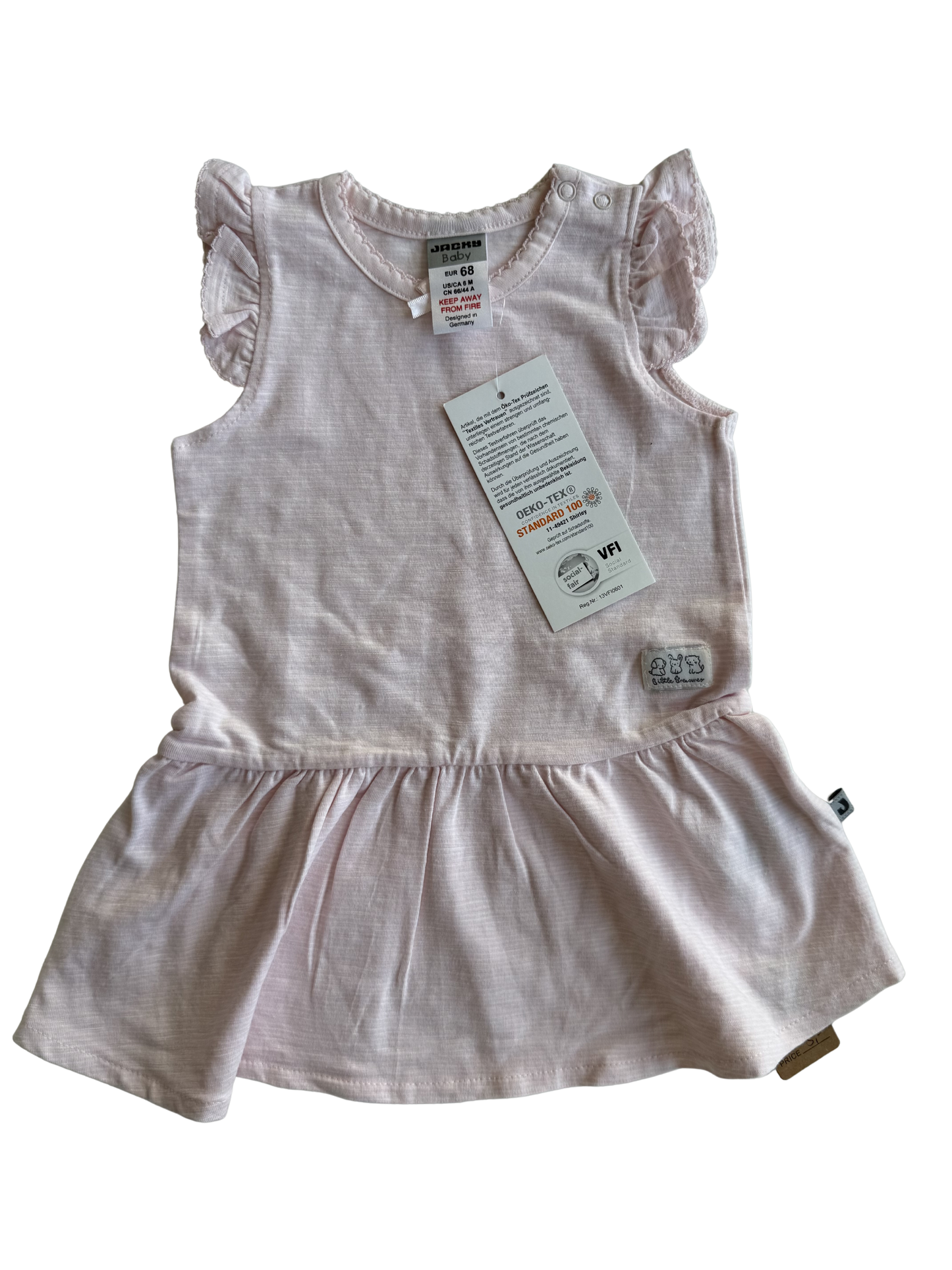 JACKY BABY Kleid rosa 68