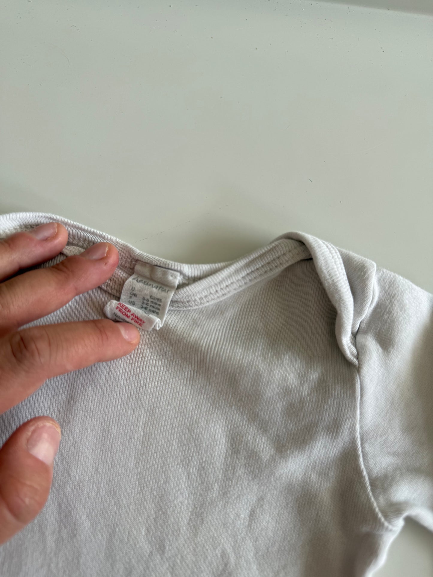 HESSNATUR Body weiß 62/68