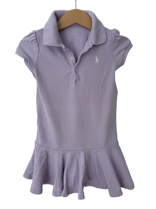 RALPH LAUREN Polo Kleid Flieder 86