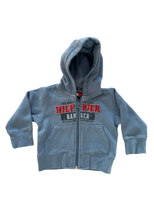 TOMMY HILFIGER Sweatjacke hellblau 68