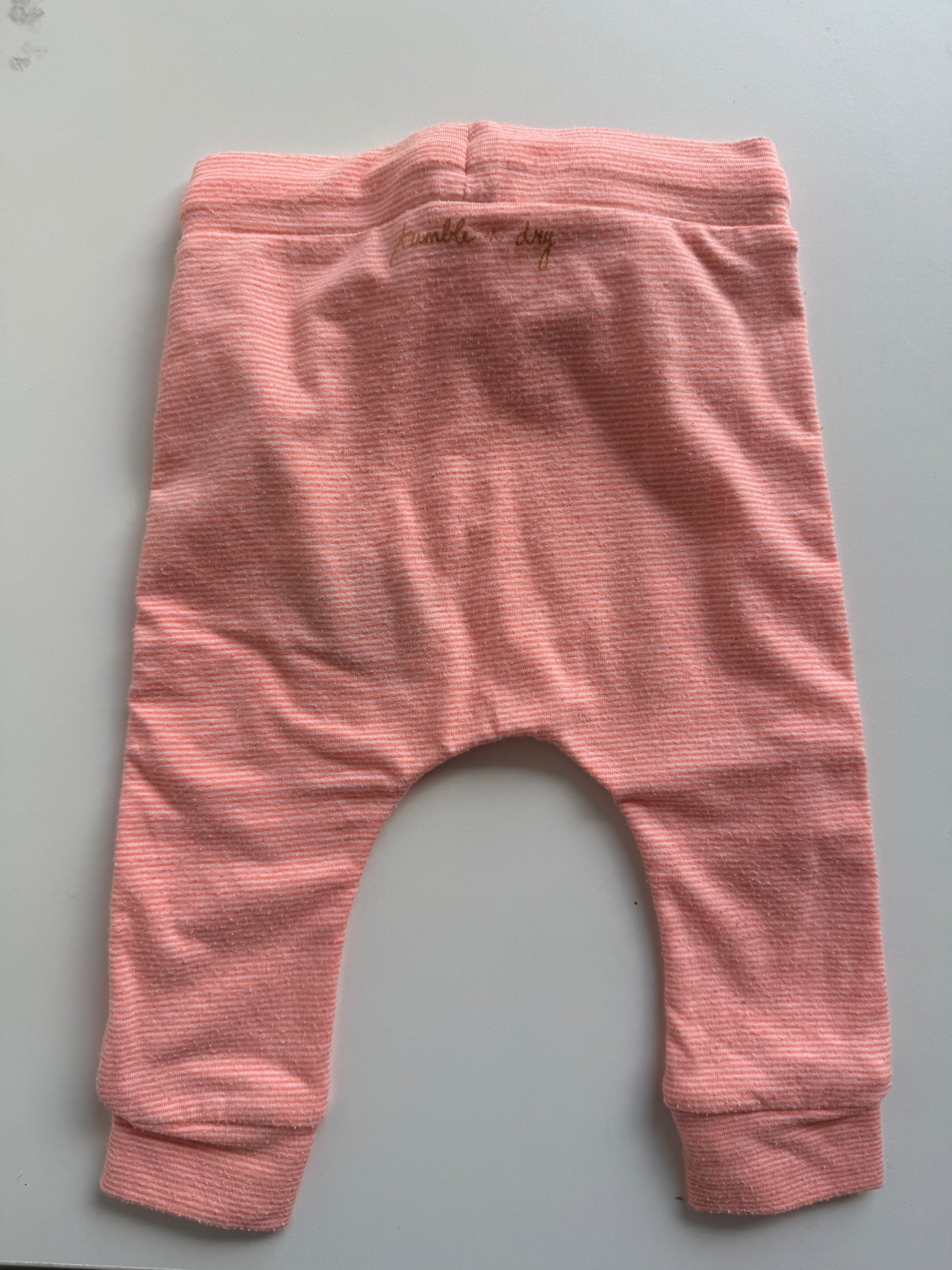 TUMBLE N DRY Hose neon orange Streifen 56