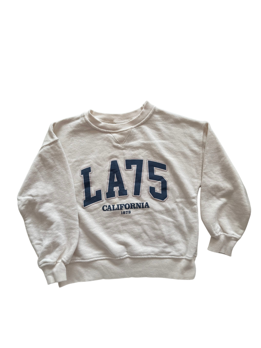 Zara Sweatshirt weiß California