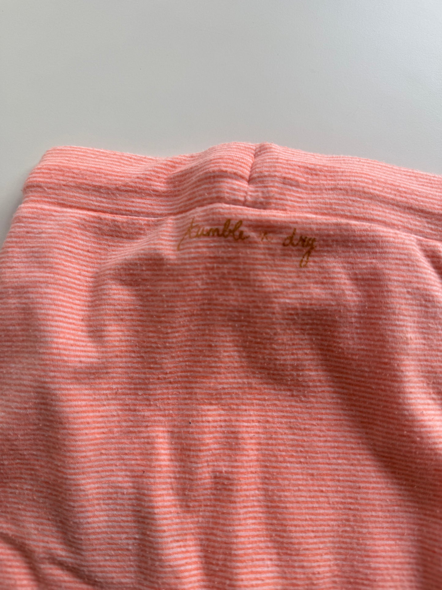 TUMBLE N DRY Hose neon orange Streifen 56
