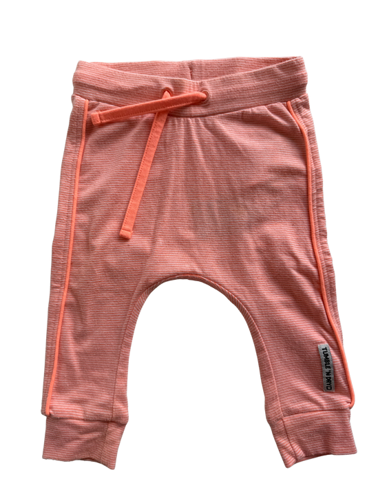 TUMBLE N DRY Hose neon orange Streifen 56