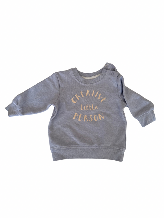 H&M Sweatshirt Flieder 68