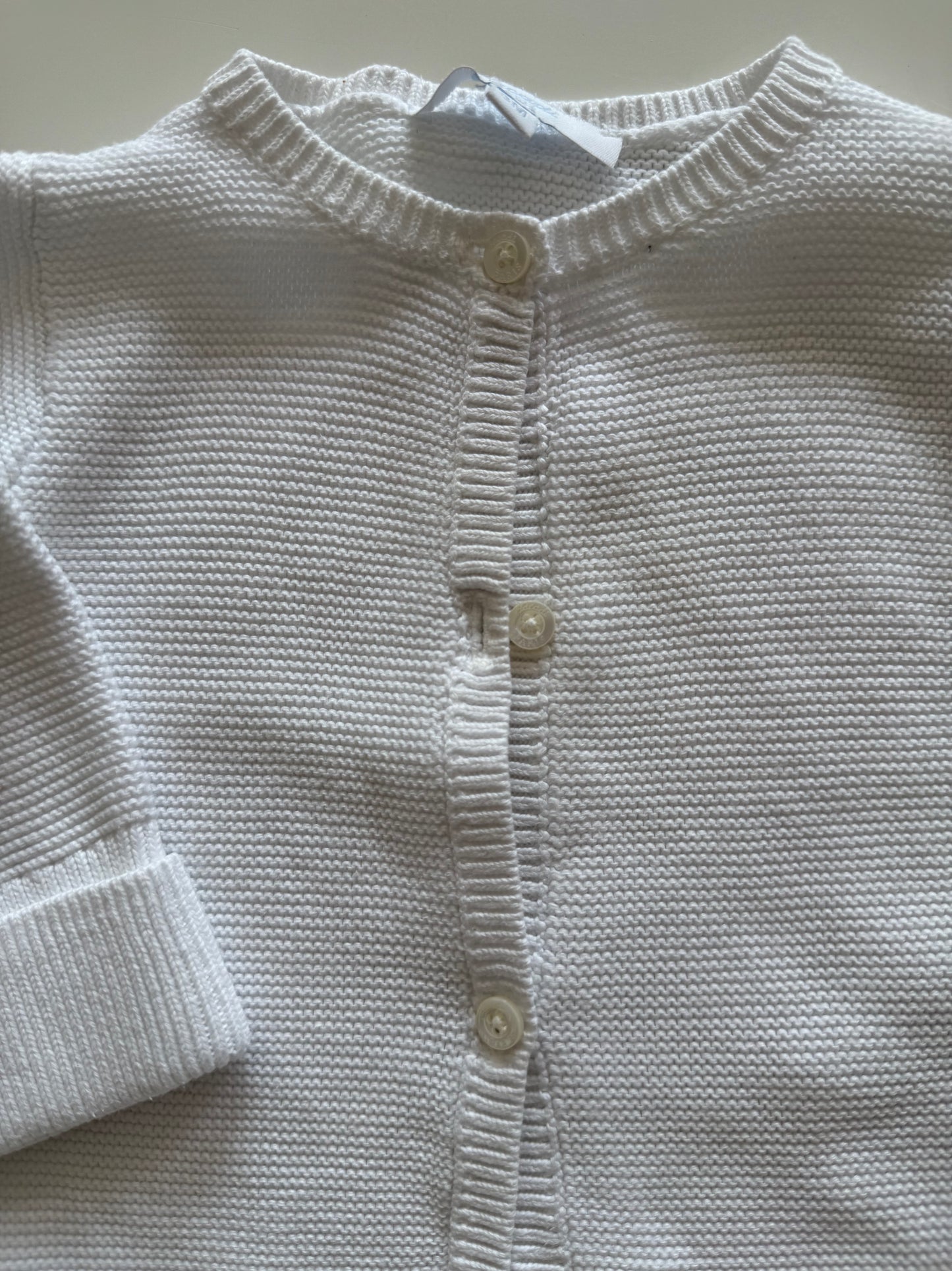 JACADI Strickjacke weiß 62