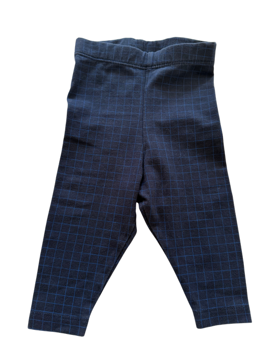 TINYCOTTONS Leggings blau kariert 50/56