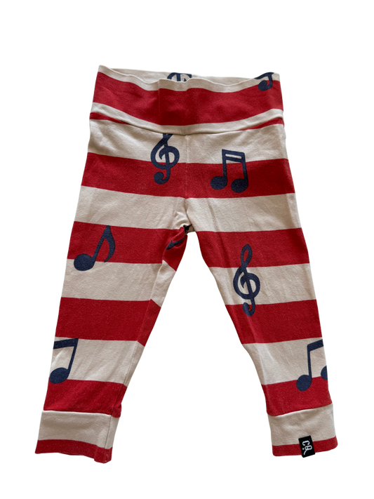 CARLIJNQ 
Leggings Noten rot beige 62/68