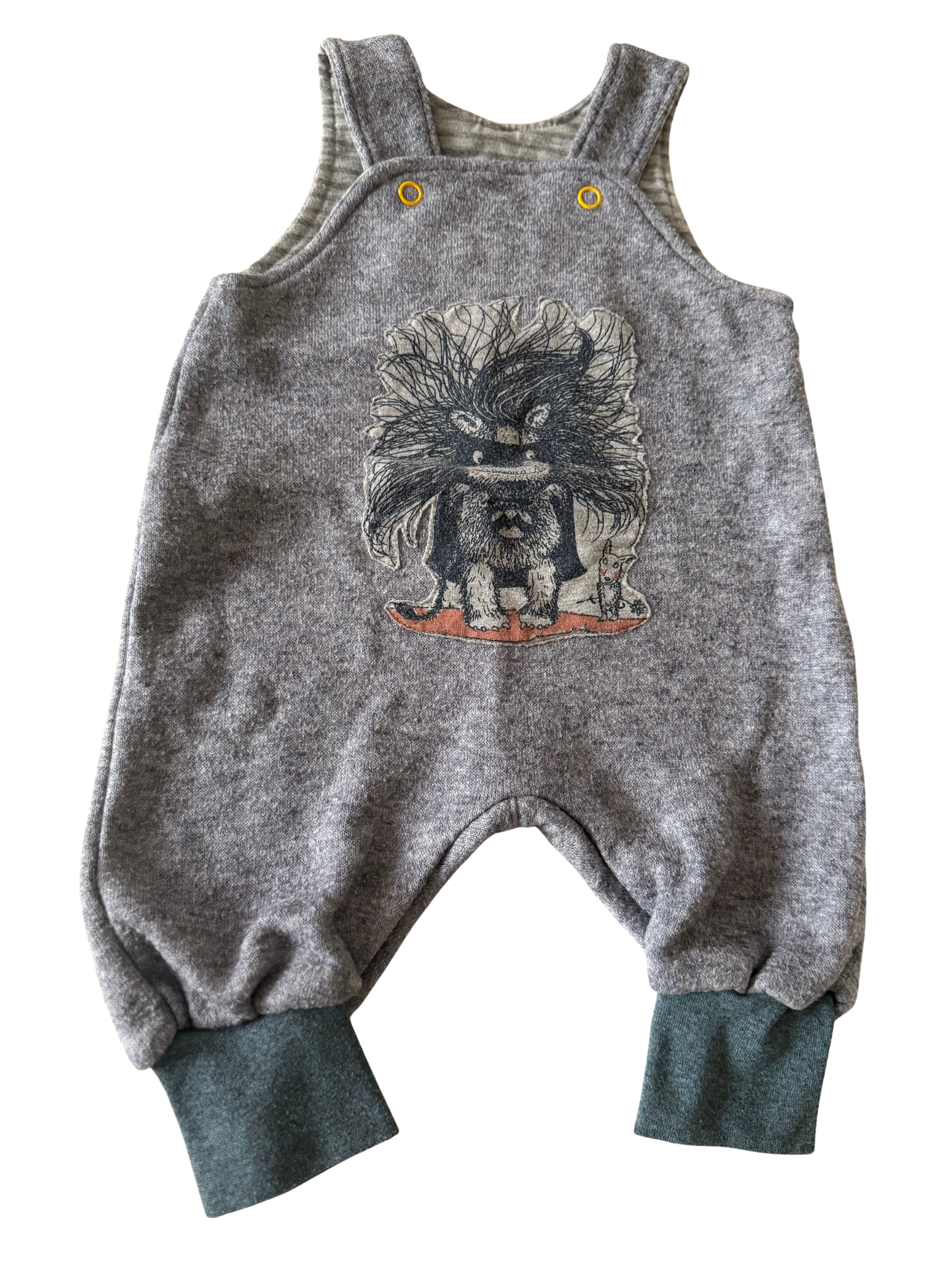 NO NAME 
Latzhose Sweat Monster 62/68