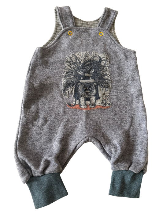 NO NAME 
Latzhose Sweat Monster 62/68