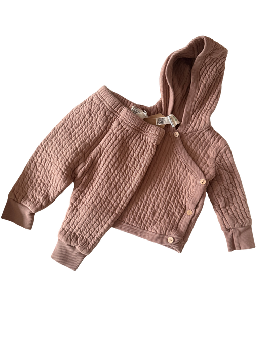 ALANA Anzug Set Hose und Jacke altrosa 68