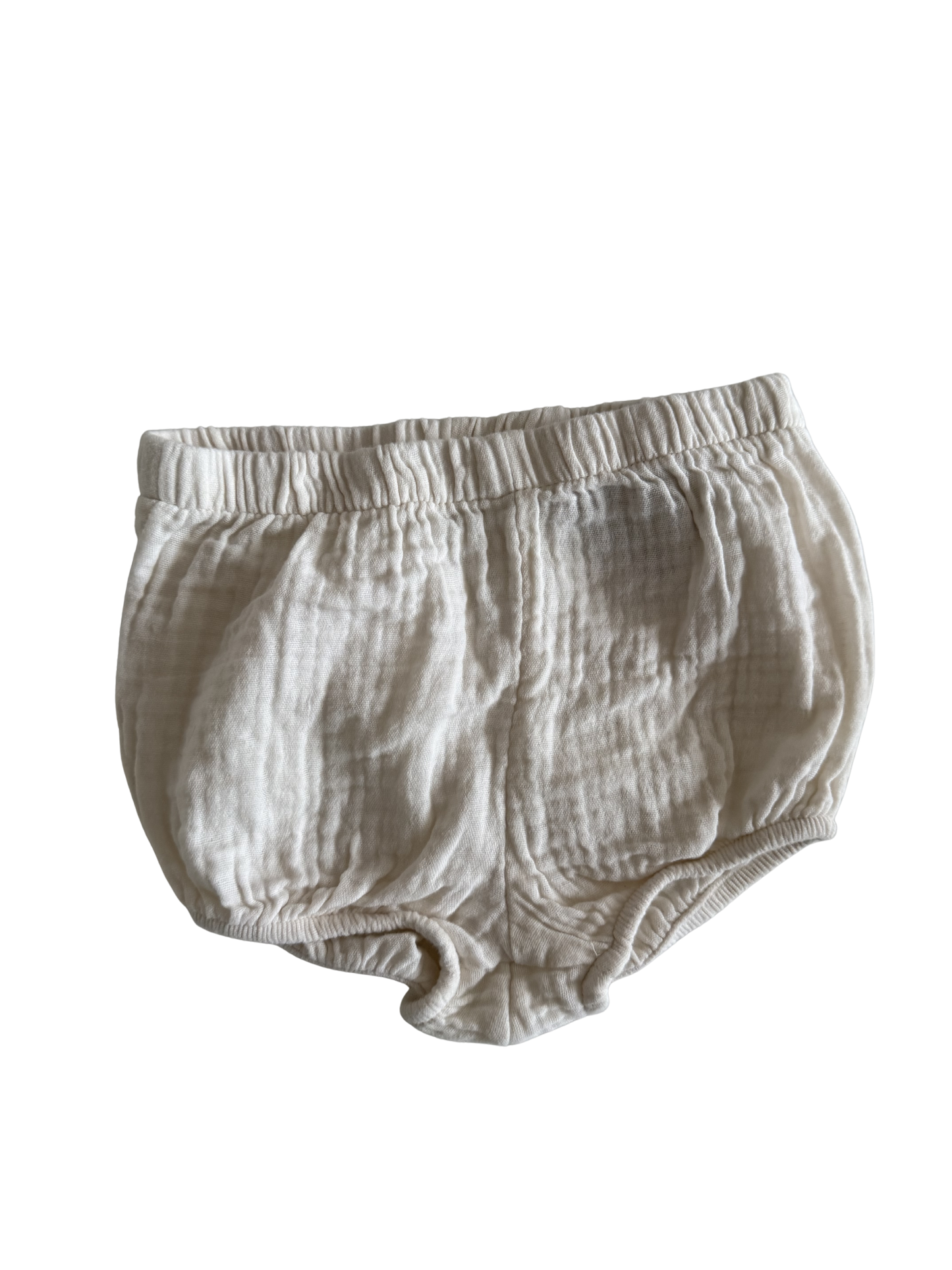 H&M Shorts Bloomers Creme weiß 74