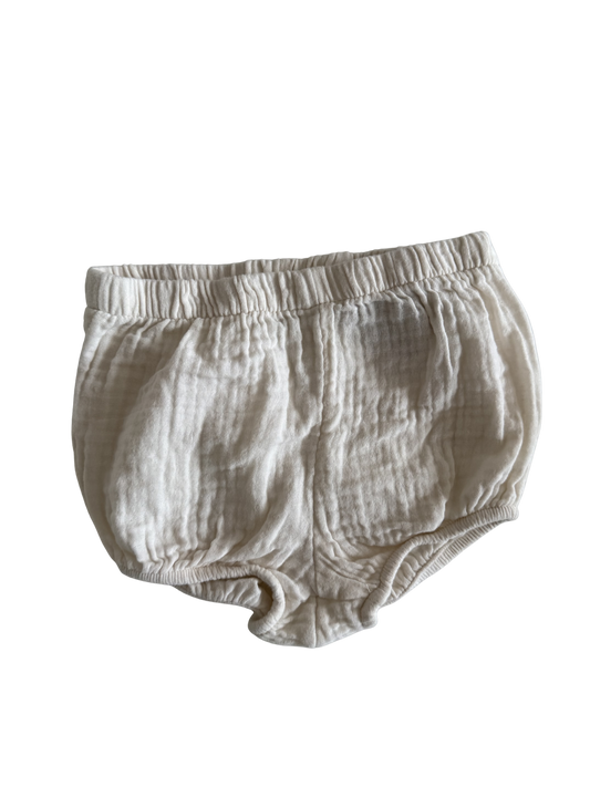 H&M Shorts Bloomers Creme weiß 74